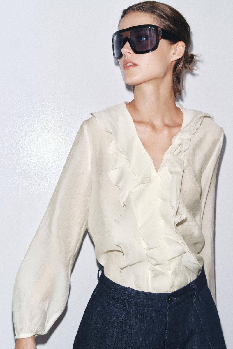 Ruffled Shirt