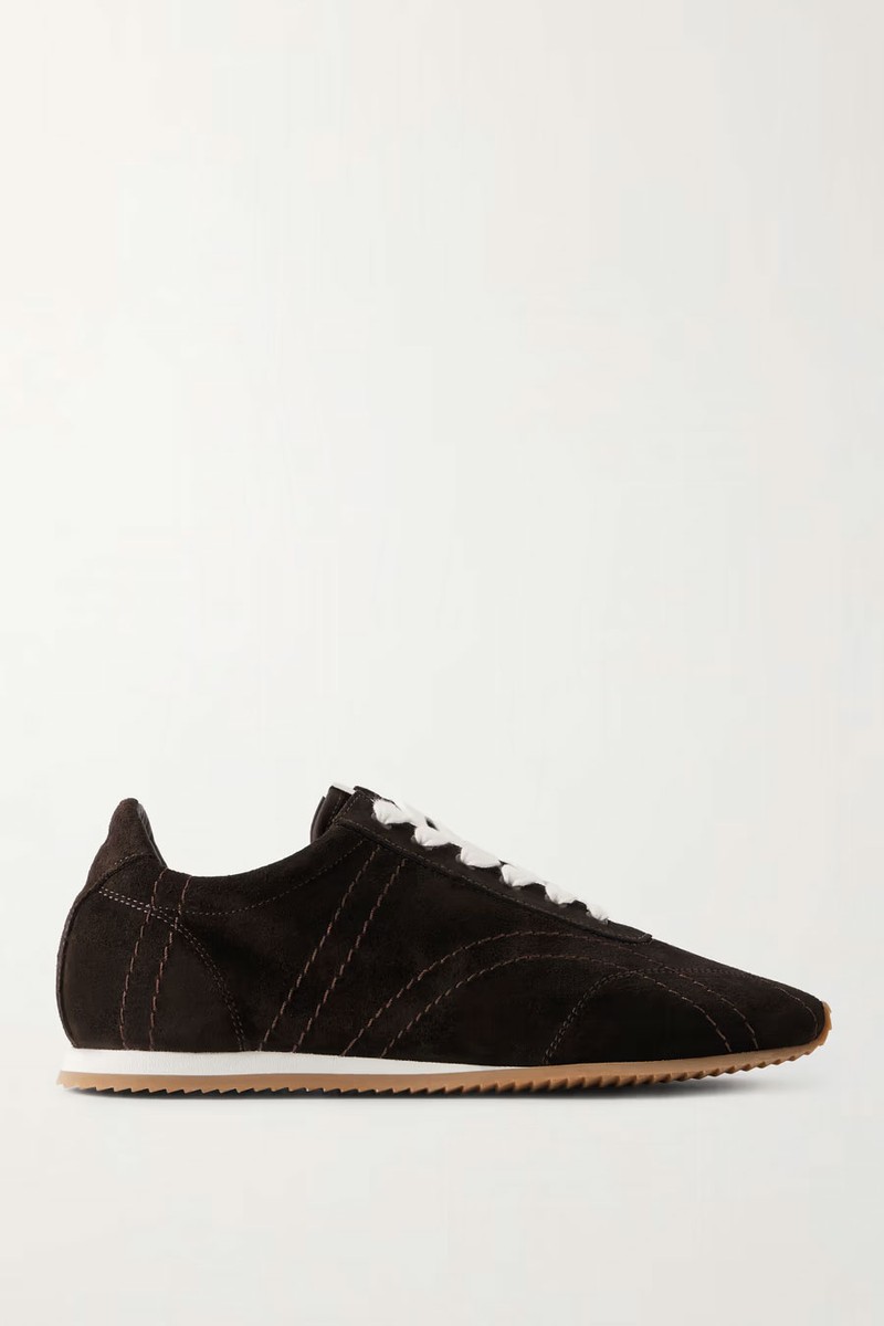 Flex Suede Sneakers from TOTEME