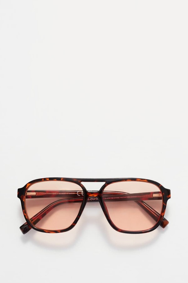Aviator-Frame Sunglasses