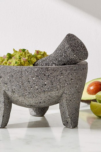 Molcajete 8" Mortar & Pestle from Crate & Barrel