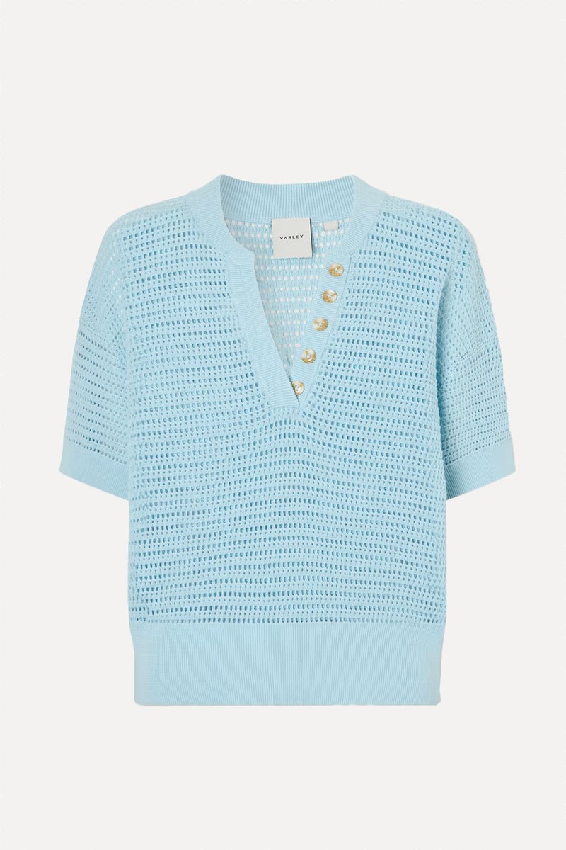 Callie Open-Knit Cotton Sweater from Varley