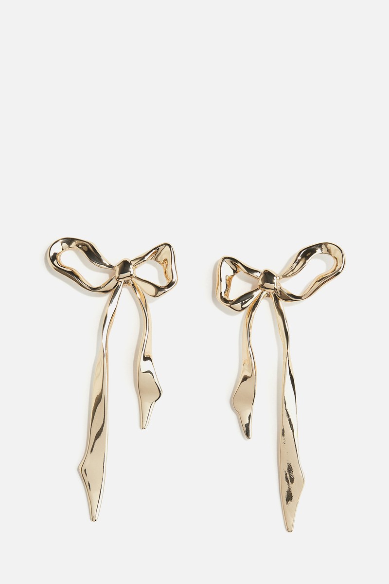 Bow-Shaped Earrings