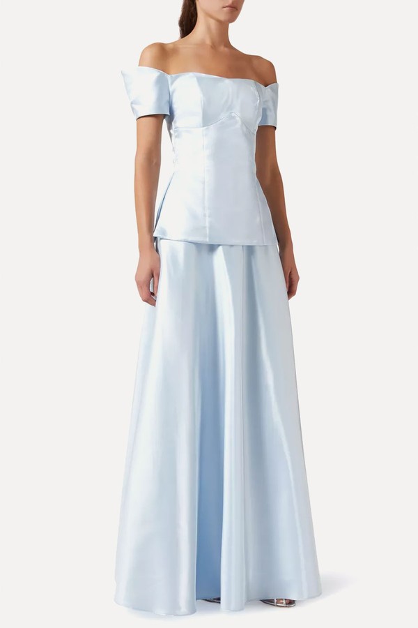 Off-Shoulder Ball Gown from Bazza Al Zouman