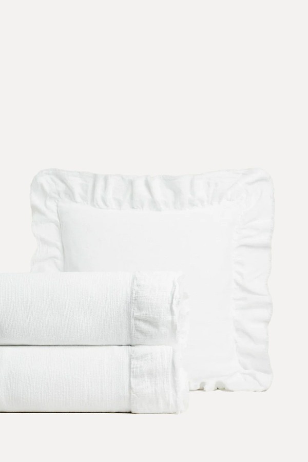 Ruffle Trim Bedspread
