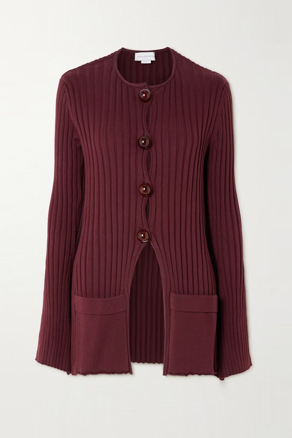 Ribbed Organic Cotton Cardigan from Stella McCartney