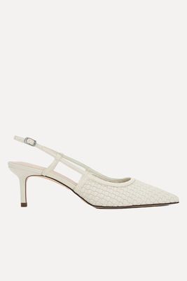 Woven Slingback Pumps from Charles & Keith