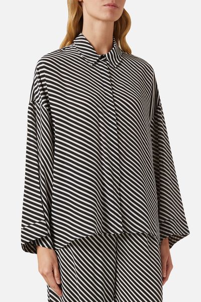 Amici Striped Oversized Shirt from Faithfull The Brand