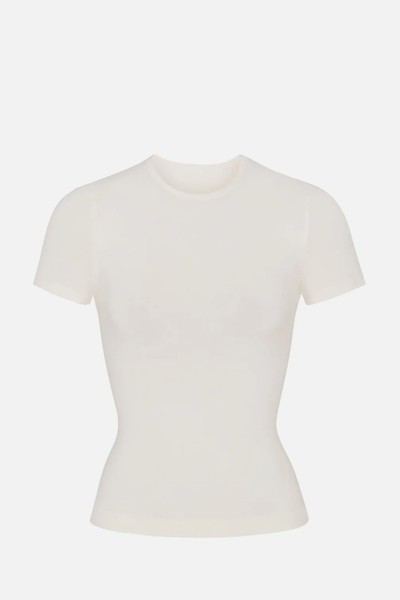 Soft Smoothing Seamless T-Shirt from Skims