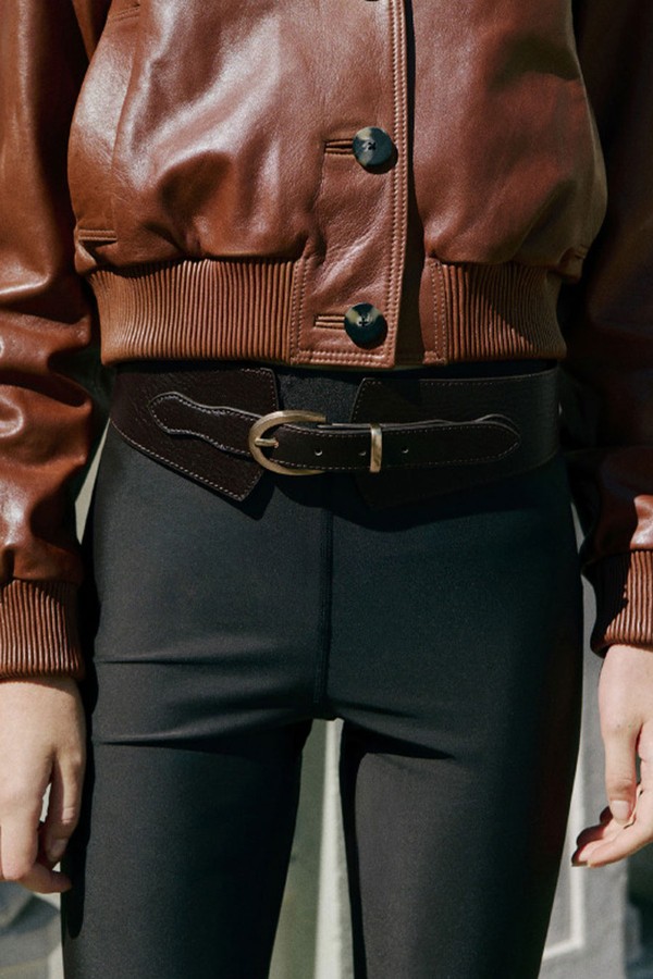 Leather Obi Belt