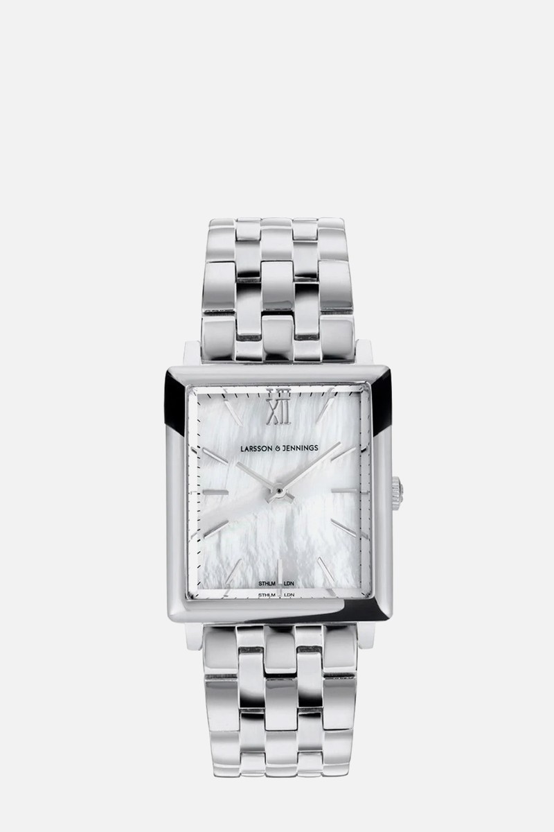 Boyfriend Elevate Silver Watch from Larsson & Jennings