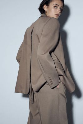 Single-Breasted Blazer With Slit from Limé