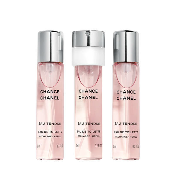 Chance Eau Tendre Twist & Spray Refill Set from Chanel