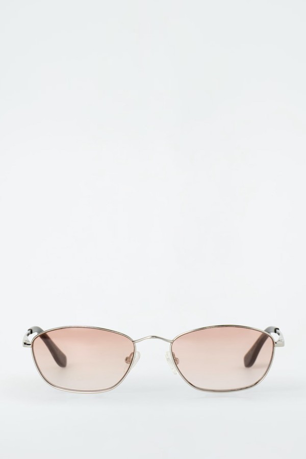Wire-Frame Cat-Eye Sunglasses