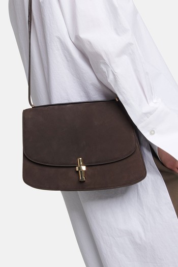 Sofia 10 Leather Shoulder Bag from The Row