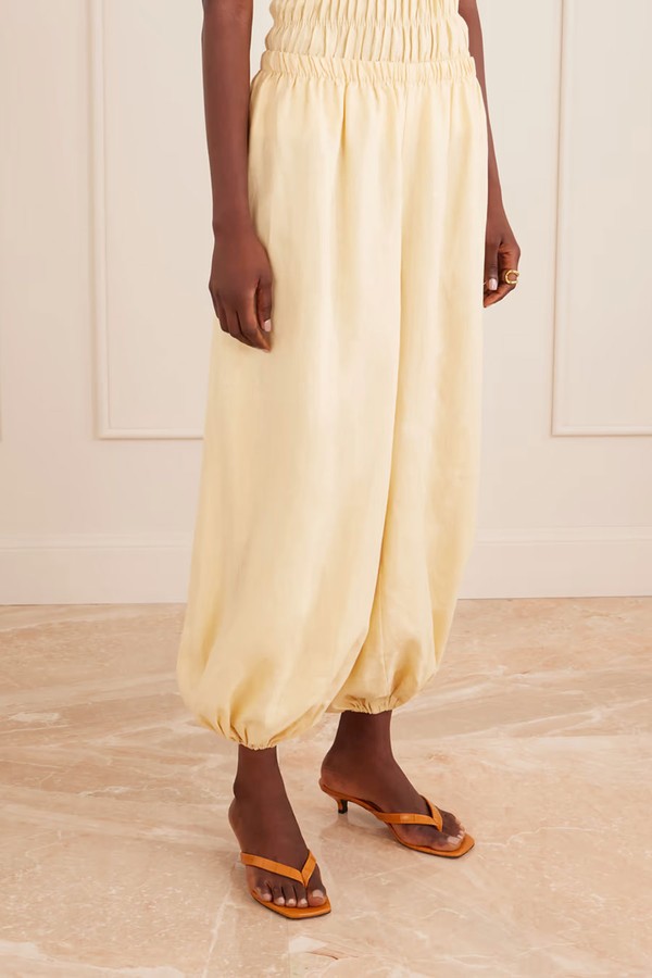 Kortez Linen Tapered Pants from Faithfull