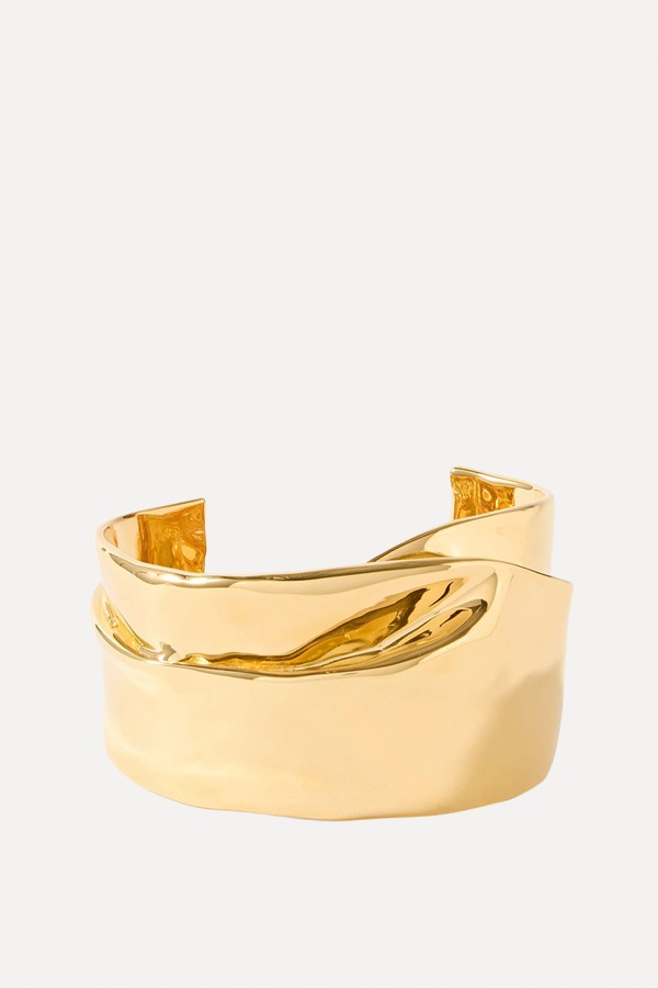 Ridge Gold-Plated Cuff from COMPLETEDWORKS
