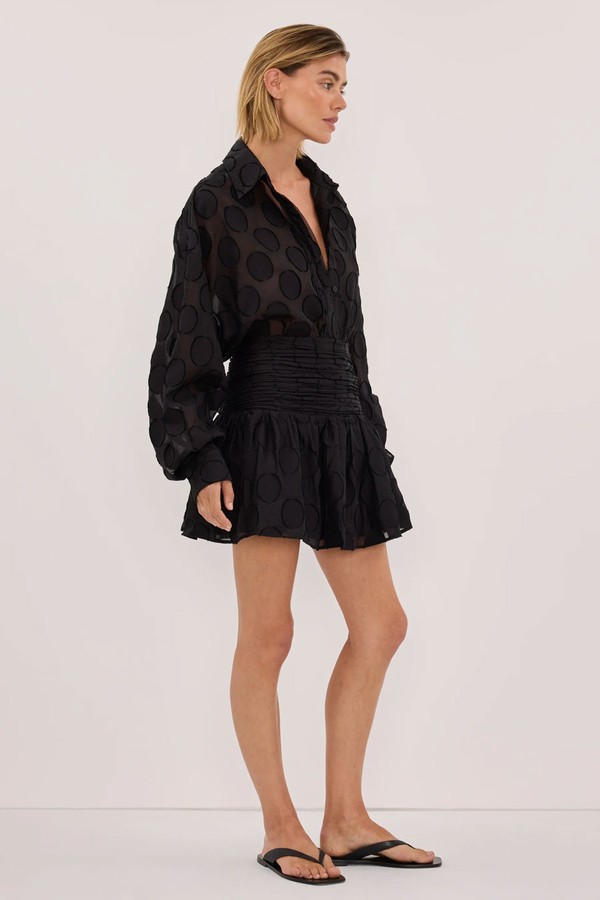 Montana Long Sleeve Jacquard Shirt from DISSH