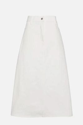 Baringo A-Line Denim Midi Skirt from Studio Nicholson