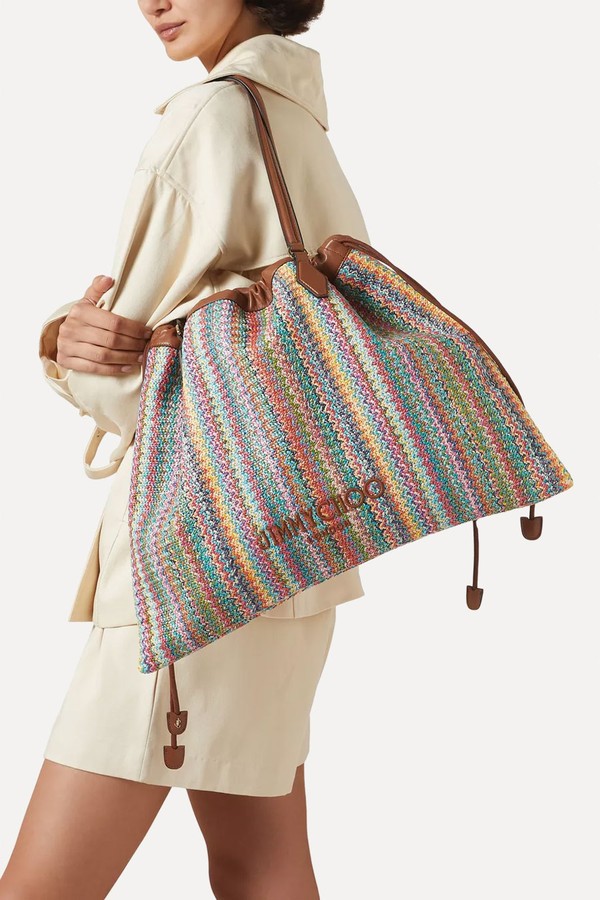 Drawstring Tote Bag from Jimmy Choo