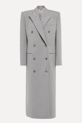 Double-Breasted Cotton-Blend Coat from Magda Butrym