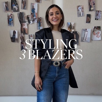 Watch on to see how personal stylist @styledby_hk would wear these 3 blazers – save for inspo…