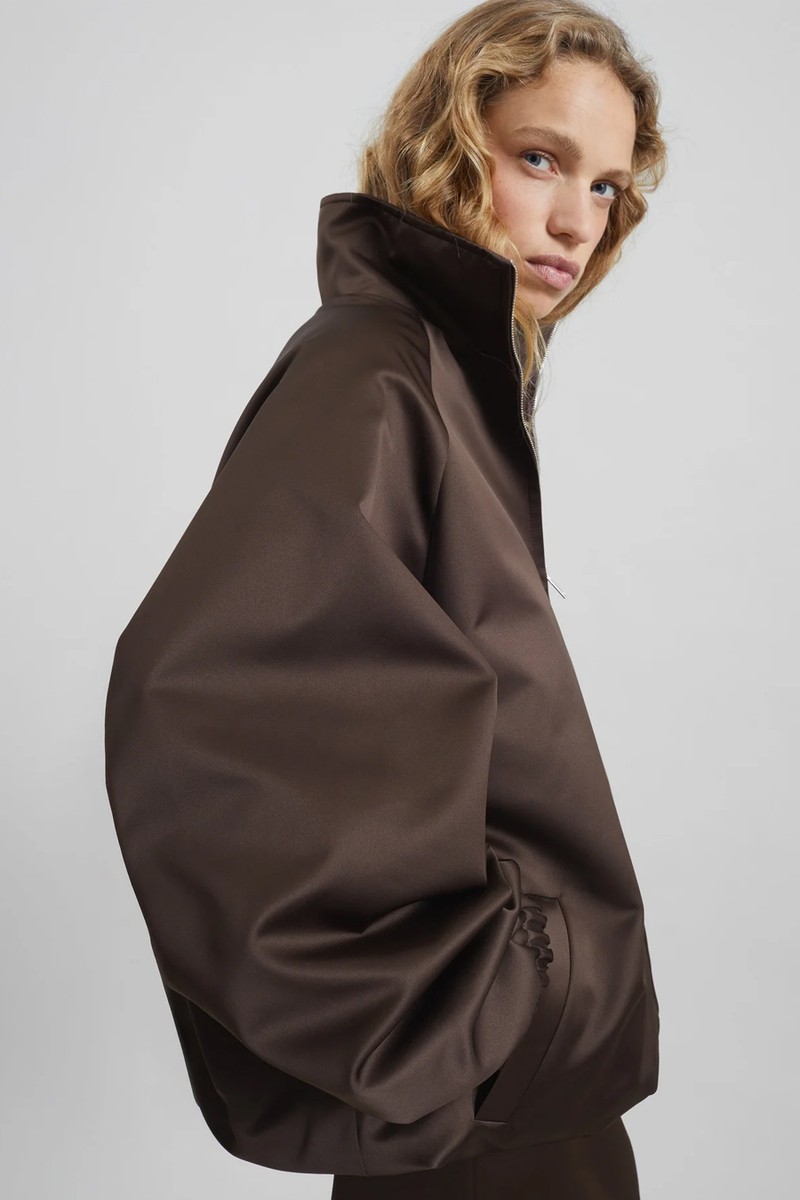 Baxter Satin Track Jacket 