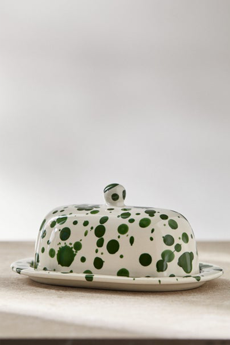 Stoneware Butter Dish