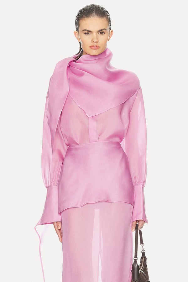 The Silk Gazar Shirt from Helsa