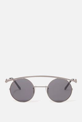 Retro XL Round Sunglasses from Karen Wazen