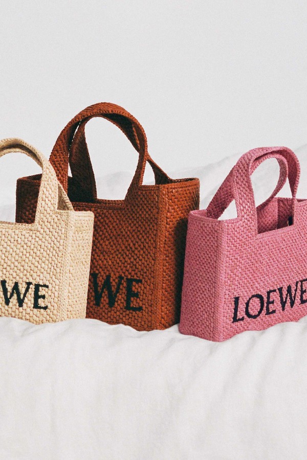 Font Tote from Loewe