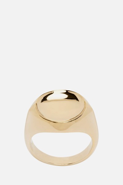 Gold Signet Ring from Bottega Veneta