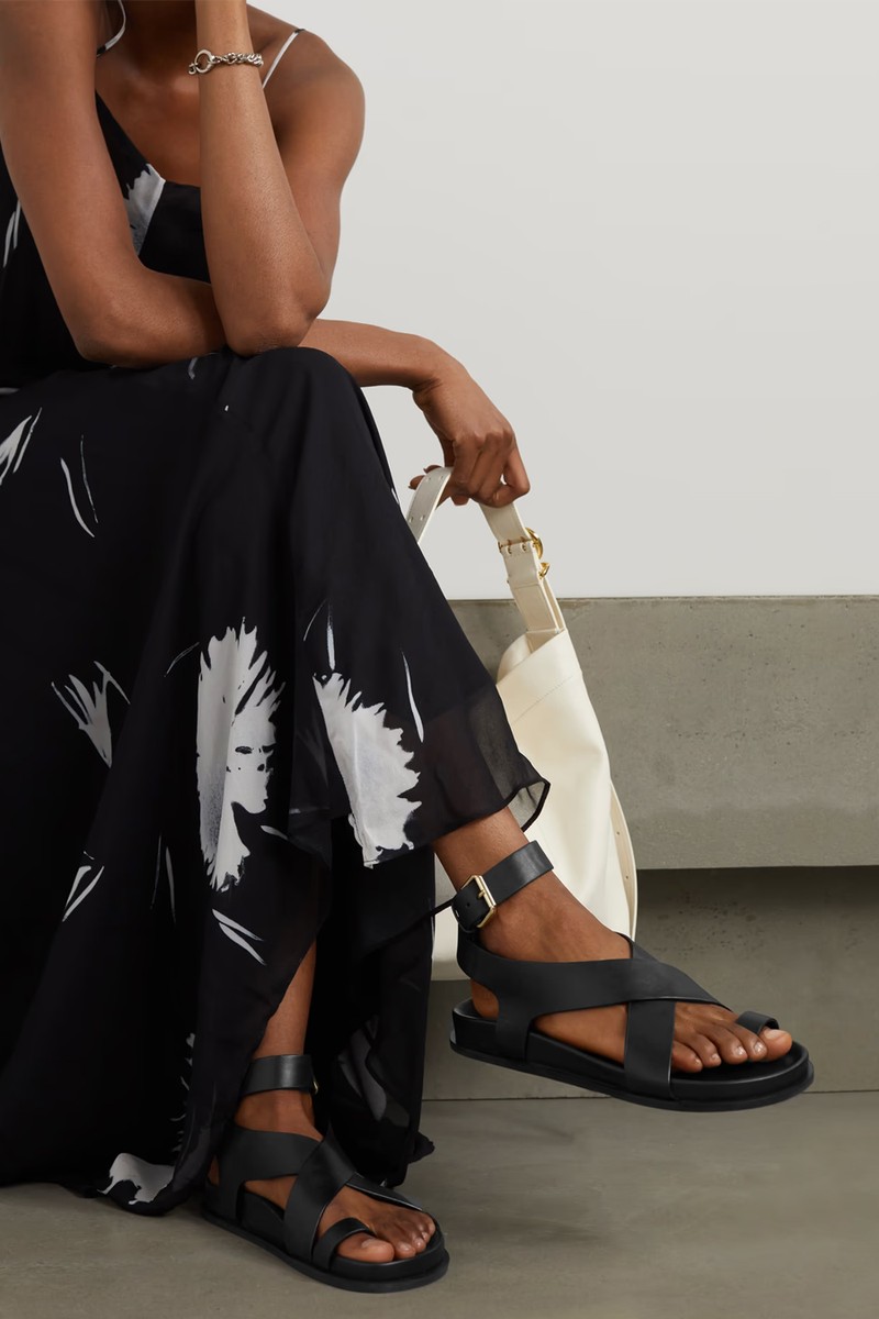 Jalen Leather Sandals from A.EMERY
