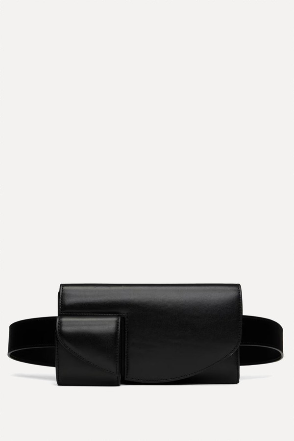 Horizontal Leather Belt Bag from The Row