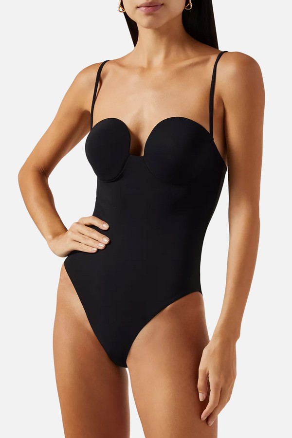 Retro Bustier One-Piece Swimsuit from Magda Butrym