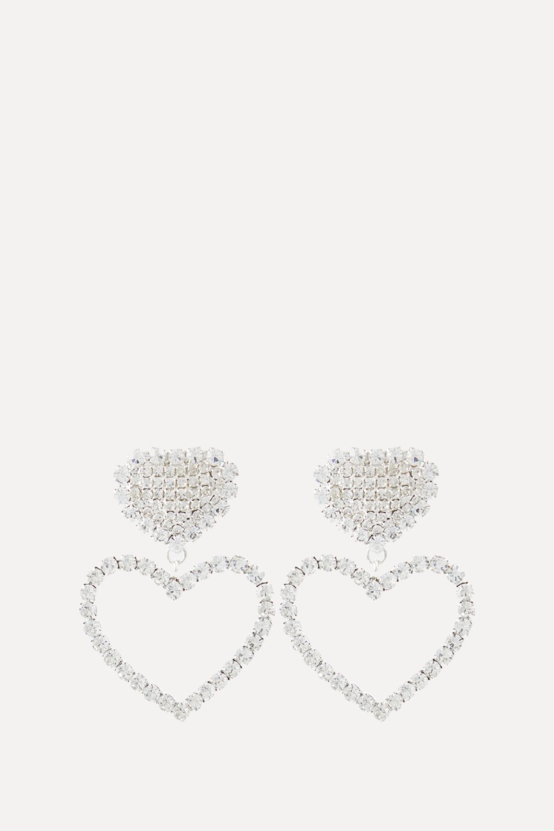 Mariella Crystal-Embellished Earrings  from Rebecca Vallance 