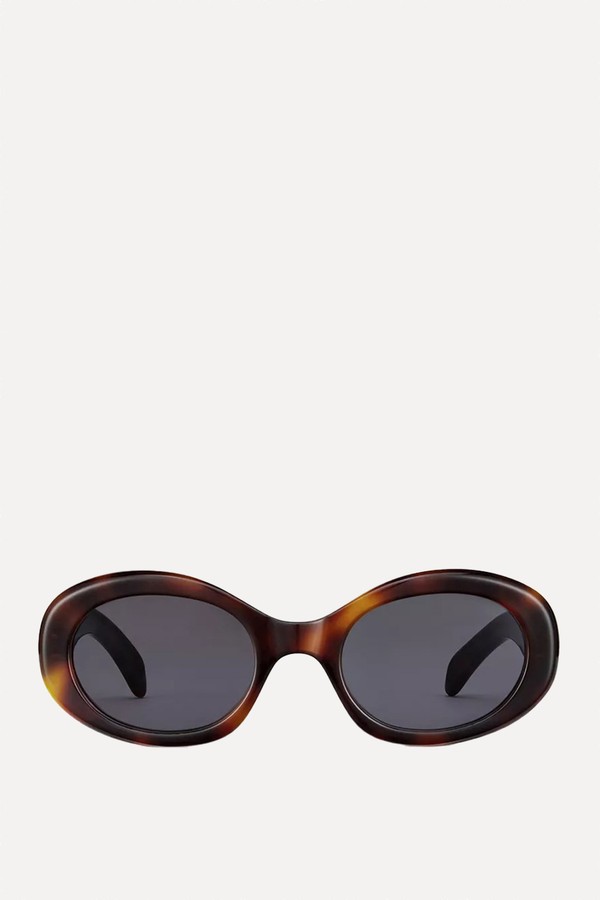 Triomphe Oval Sunglasses  from   CELINE