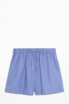 Striped 100% Cotton Shorts from Oysho