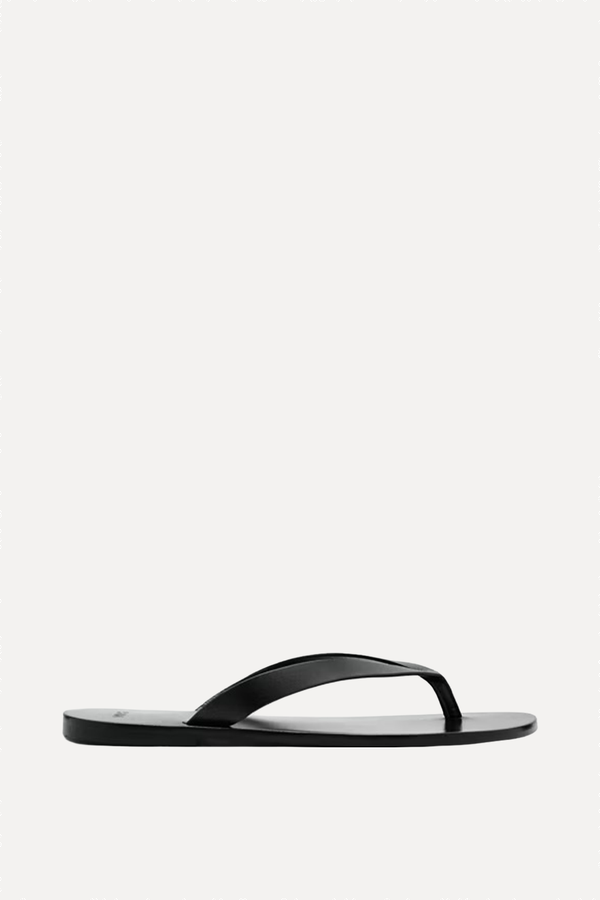 Leather Strap Sandals from Mango