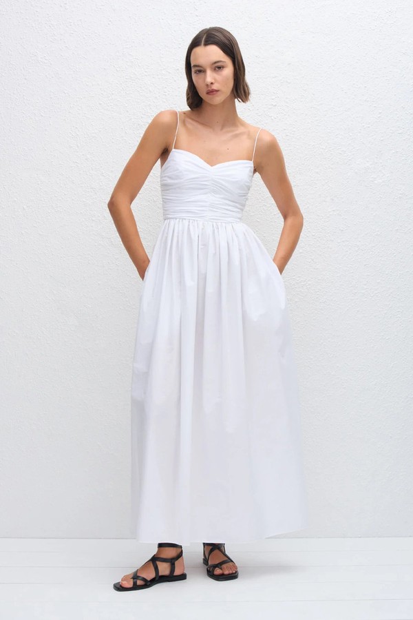 Gathered Bodice Dress from Matteau