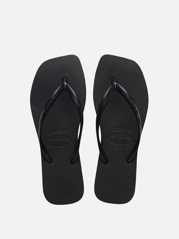 Slim Square Toe Flip-Flops