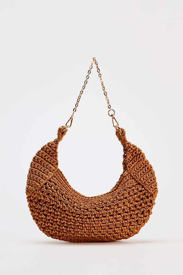 Braided Shoulder Bag from Zara