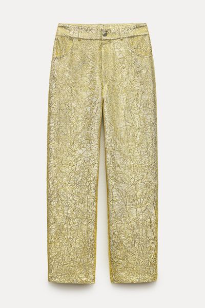 Collection Shimmery Trousers from Zara