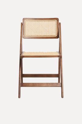Rattan & Wood Folding Chair from Zara Home
