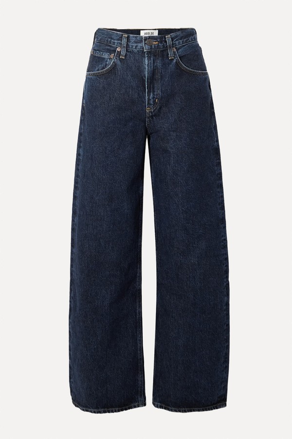 Low Curve High-Rise Wide-Leg Jeans
