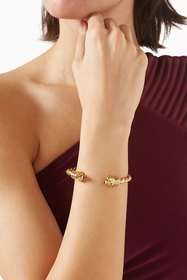 Amarante Cuff Bracelet from Gas Bijoux