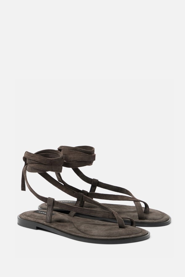 Elliot Suede Thong Sandals from A.Emery