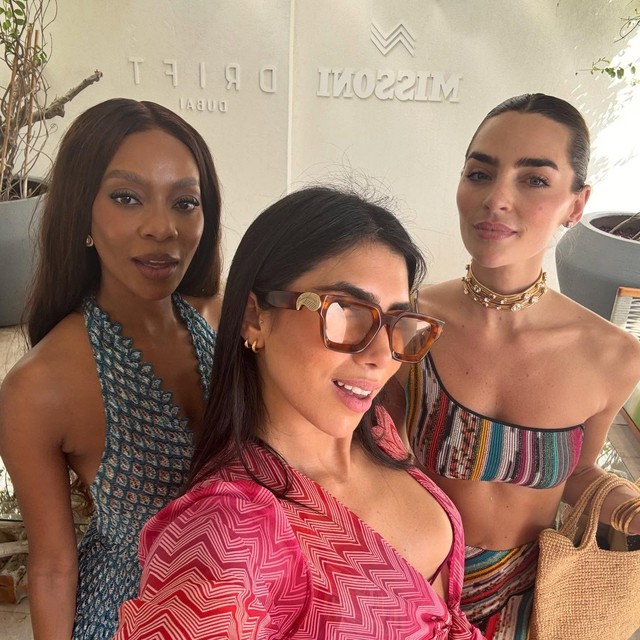 Swipe to see everything the SL ME team has been up to recently…
1. Missoni girls at the @missoni X