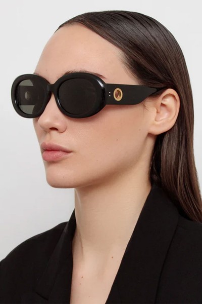 Lina Oval Sunglasses from Linda Farrow