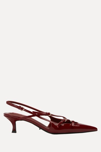 Koko Bordeaux Patent Heels from Tony Bianco