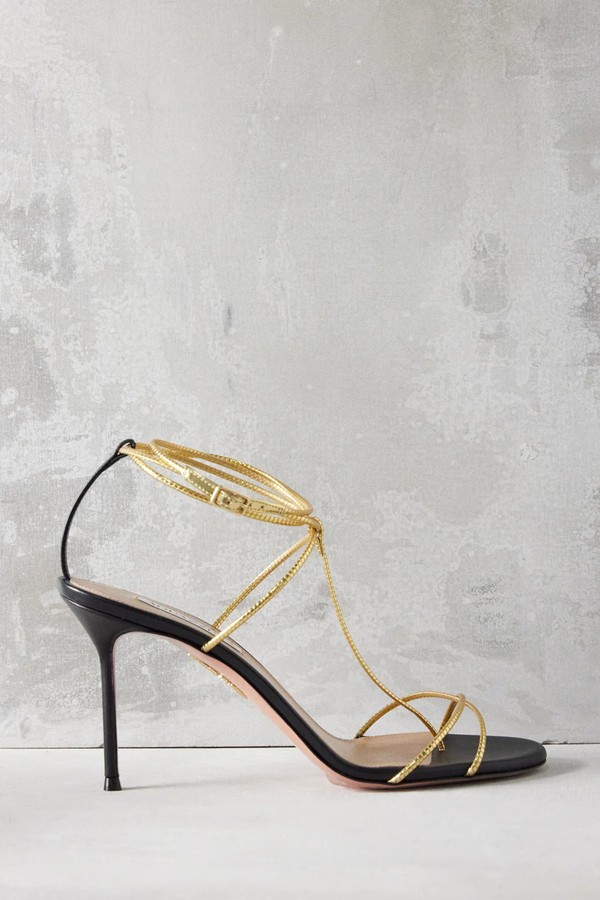 Roman Romance PVC & Leather Sandals from Aquazzura